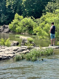 Riverside Pet Friendly Cabin with Hot Tub and Firepit on Glover River, Broken Bow, OK - Broken Bow, Oklahoma - glamping.directory