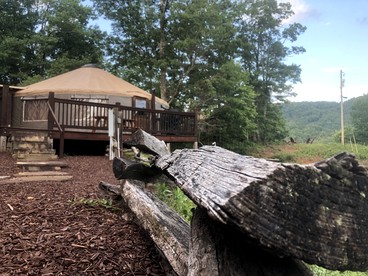 Glamping Yurt Destination with Stunning Views of the Appalachian Trail in North Carolina - glamping.directory