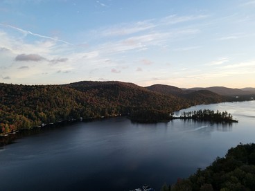 Cozy Lakefront Cabin with Private Firepit on Big Moose Lake, Adirondacks NY - Eagle Bay, New York - glamping.directory
