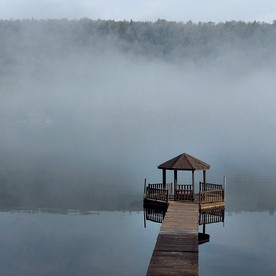 Cozy Lakefront Cabin with Private Firepit on Big Moose Lake, Adirondacks NY - Eagle Bay, New York - glamping.directory