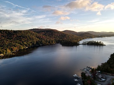 Cozy Lakefront Cabin with Private Firepit on Big Moose Lake, Adirondacks NY - Eagle Bay, New York - glamping.directory