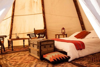 Studio Cabin Suite on Organic Farm Stay near Taos, New Mexico - Taos Ski Valley, New Mexico - glamping.directory