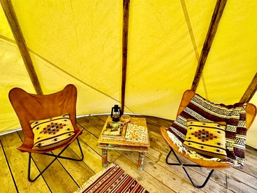 Studio Cabin Suite on Organic Farm Stay near Taos, New Mexico - Taos Ski Valley, New Mexico - glamping.directory