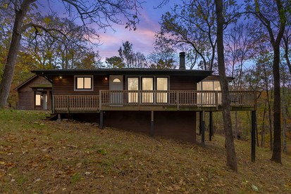 Cozy Family Cabin with Bunkhouse & Fireplace Near The Woods Golf Resort | Hedgesville, WV - glamping.directory