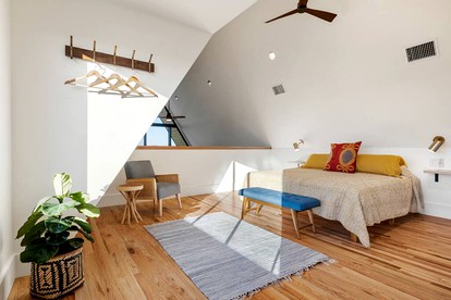 Modern and Secluded A-Frame with a Hot Tub for a Romantic Texas Hill Country Getaway - Wimberley, Texas - glamping.directory