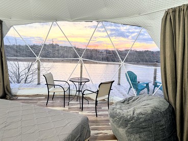 Best Texas Glamping in this Stunning Dome Rental in Rogers, Bell County - US, Texas - glamping.directory