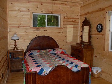 Woodland Staycation Cabin Two Hours from Minneapolis in Birchwood, Wisconsin - Birchwood, Wisconsin - glamping.directory