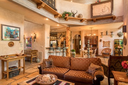 Featured on CBS Show STAYCATION! Magical Luxury Straw-Bale Villa with Hot Tub on Lake Travis, Austin - Spicewood, Texas - glamping.directory