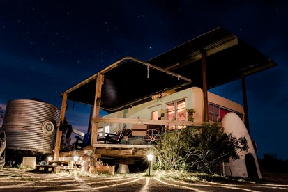 Vintage Trailer Rental with Western Flair in Joshua Tree, California - glamping.directory