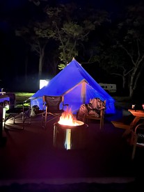 Romantic Quaint Bell Tent Perfect for a Secluded Couple Escape in Saint Croix Falls, Wisconsin - Saint Croix Falls, Wisconsin - glamping.directory