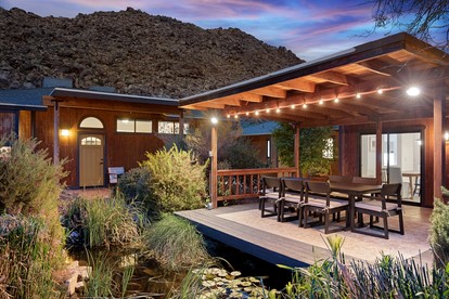Incredible Vacation Rental with Hot-tub, Fire Pit and Great Sights in Joshua Tree, California - glamping.directory
