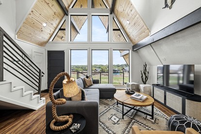 Three Stylish A-Frames Perfect for a Group Escape in Texas - New Braunfels, Texas - glamping.directory