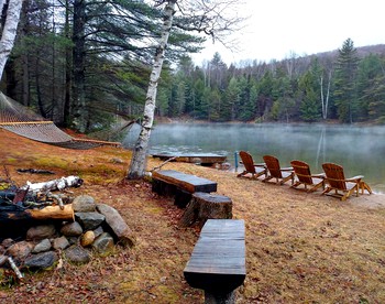 Rustic Safari Tent for a Unique Glamping Experience near Gore Mountain, New York - Johnsburg, New York - glamping.directory