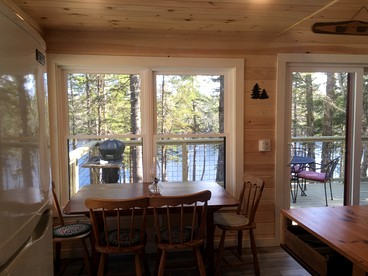 Secluded, Dog-Friendly Lakefront Cabin on Pristine Lake, Maine, for Wonderfully Romantic Getaways to Nature - Marshfield, Maine - glamping.directory