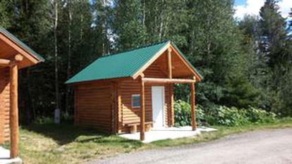 Rustic Cabin Rental with Views of Henry's Lake in Island Park, Idaho - Island Park, Idaho - glamping.directory