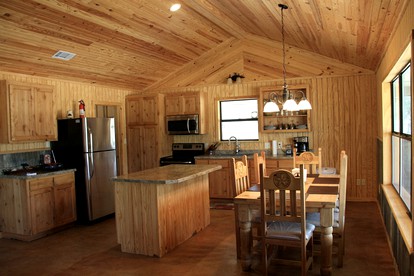 Secluded Ranch-Style Cabin Rental South of San Angelo, Texas - Christoval, Texas - glamping.directory