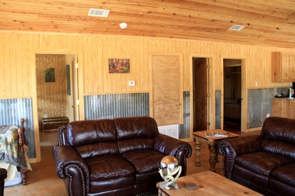 Secluded Ranch-Style Cabin Rental South of San Angelo, Texas - Christoval, Texas - glamping.directory