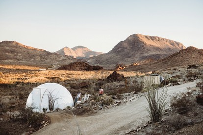 Fantastic Secluded Dome with Great Desert Views in Terlingua, Texas - Terlingua, Texas - glamping.directory