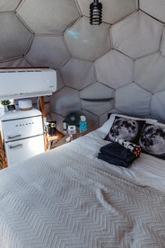 Fantastic Secluded Dome with Great Desert Views in Terlingua, Texas - Terlingua, Texas - glamping.directory