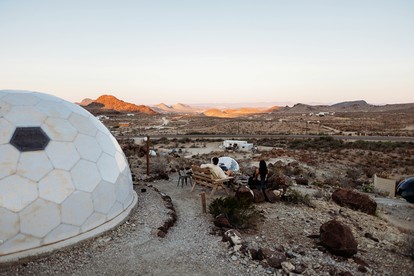 Fantastic Secluded Dome with Great Desert Views in Terlingua, Texas - glamping.directory