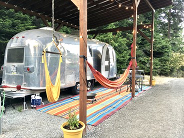 Private Beach - Port Ludlow Beach Happy Camper - Port Ludlow, Washington - glamping.directory