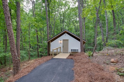 Incredible Tented Cabin Nestled Amidst Trees in Scottsboro, Alabama - glamping.directory