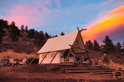 Gorgeous Family-Friendly Tent Getaway in Lake George, Colorado - Lake George, Colorado - glamping.directory