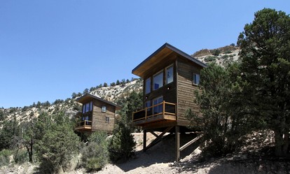 Modern Cabin Rental in the Trees for Luxury Camping in Utah - glamping.directory