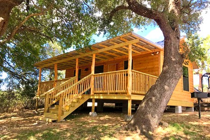 Spacious Texas Hill Country Cabin Ideal for Weekend Getaways from Austin - glamping.directory