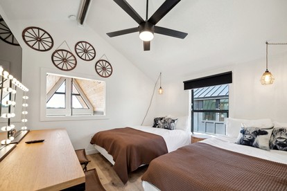 Chic Spacious A-Frame Ideal for a Relaxing Getaway in Texas - New Braunfels, Texas - glamping.directory