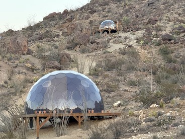 Romantic and Unique Geo Dome Perfect for Stargazing and a Weekend of Exploring Terlingua Ghost Town - glamping.directory