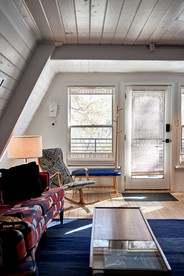 Cool A-Frame Cabin Rental in New Mexico, for Unforgettable Vacations on the Pecos River - Pecos, New Mexico - glamping.directory