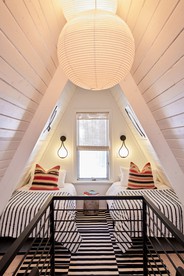 Cool A-Frame Cabin Rental in New Mexico, for Unforgettable Vacations on the Pecos River - Pecos, New Mexico - glamping.directory