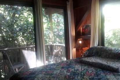 Cozy Cabin Rental with Private Covered Lanai near Kehena Beach, Hawaii - Pohoa, Hawaii - glamping.directory