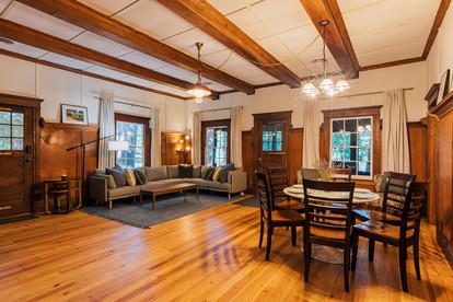 Spacious Waterfront Cabin with Private Dock Near Lake George & Saratoga Springs, Corinth, NY - Corinth, New York - glamping.directory