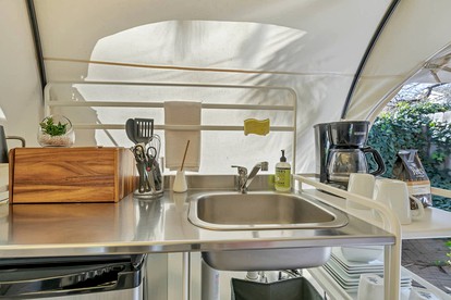 Romantic Bell Tent Rental and Micro House near Carlsbad, California - Carlsbad, California - glamping.directory