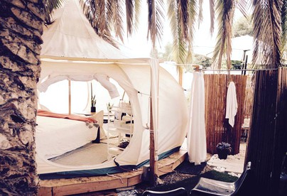 Romantic Bell Tent Rental and Micro House near Carlsbad, California - Carlsbad, California - glamping.directory