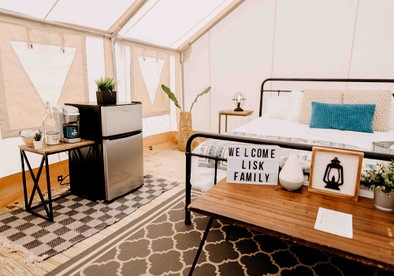 Charming Secluded Tented Cabin in Sarasota, Florida - Sarasota, Florida - glamping.directory