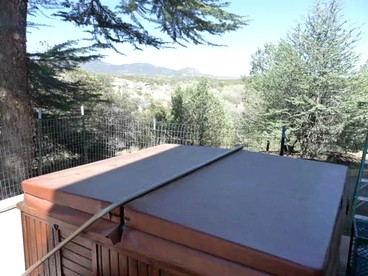 Romantic Vacation Rental with Hot Tub near New Mexico's Pinos Altos Mountains - Silver City, New Mexico - glamping.directory