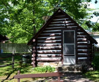 Rustic Log Cabin for a Relaxing Escape in Markleysburg, Pennsylvania - Markleysburg, Pennsylvania - glamping.directory