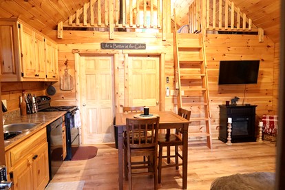 Off-Grid Lofted Cabin with Fire Pit Ideal for a Family Getaway in Maine - Norway, Maine - glamping.directory