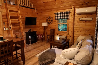 Off-Grid Lofted Cabin with Fire Pit Ideal for a Family Getaway in Maine - Norway, Maine - glamping.directory
