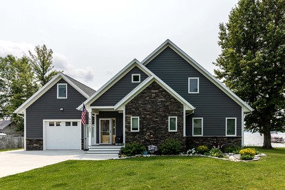 Lakeside Adventure Hub: Unique Cabin for Water Sports in Curtis, Michigan - glamping.directory
