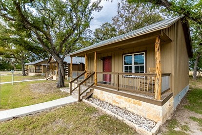 Charming King Cottage with Porch Swing & River Trail Access near Texas Wine Collective – Fredericksburg, TX - glamping.directory