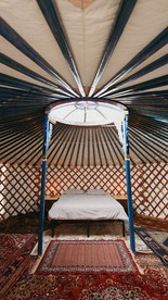 Cozy Mongolian Yurt at a Fantastic Nature Retreat for a Memorable Outdoor Adventure in Dunlap, California - Dunlap, California - glamping.directory