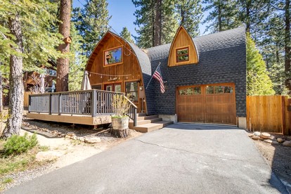 Stunning Canoe-Frame Cabin with Private Hot Tub near Lake Tahoe Beaches in Incline Village, Nevada - glamping.directory