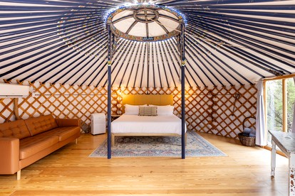 Gorgoeus Yurt for a Romatic Getaway in Wimberly, Texas - Wimberley, Texas - glamping.directory
