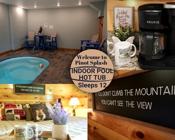 Spacious Family Cabin with Indoor Pool & Game Room near Dollywood in Gatlinburg, Tennessee - glamping.directory
