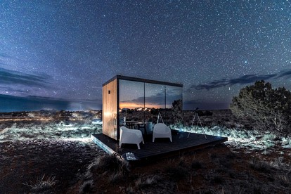 Wonderful Stargazing at this Cool Invisible Tiny House near the Grand Canyon, Arizona - glamping.directory
