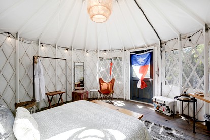 Classically Southern Texas Hill Country Cabins for Weekend Getaways near Austin - Dripping Springs, Texas - glamping.directory